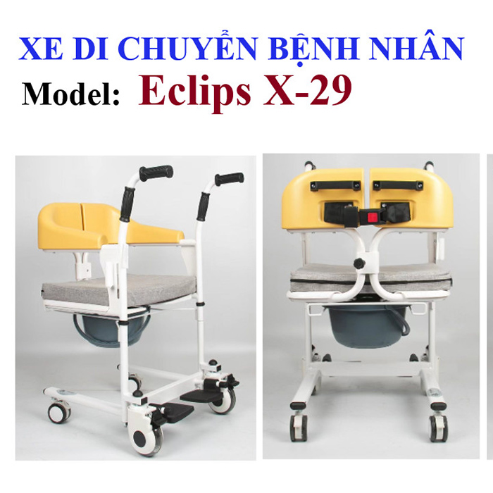 Xe Nâng Hạ Di Chuyển Người Bệnh Eclip X-29 4